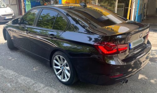 Затъмняване на стъкла на BMW 3 Series xDrive с автомобилно фолио на челно стъкло и стъкла на предни врати, задни врати и задно стъкло