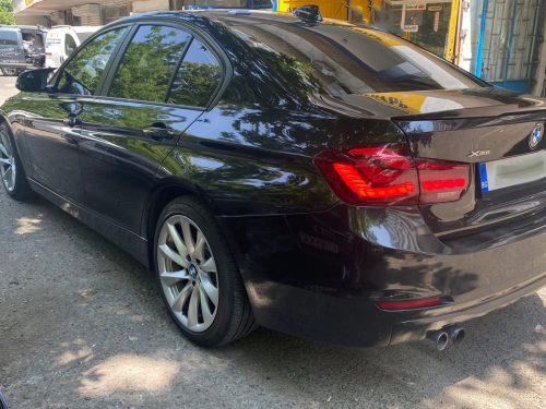 Затъмняване на стъкла на BMW 3 Series xDrive с автомобилно фолио на челно стъкло и стъкла на предни врати, задни врати и задно стъкло